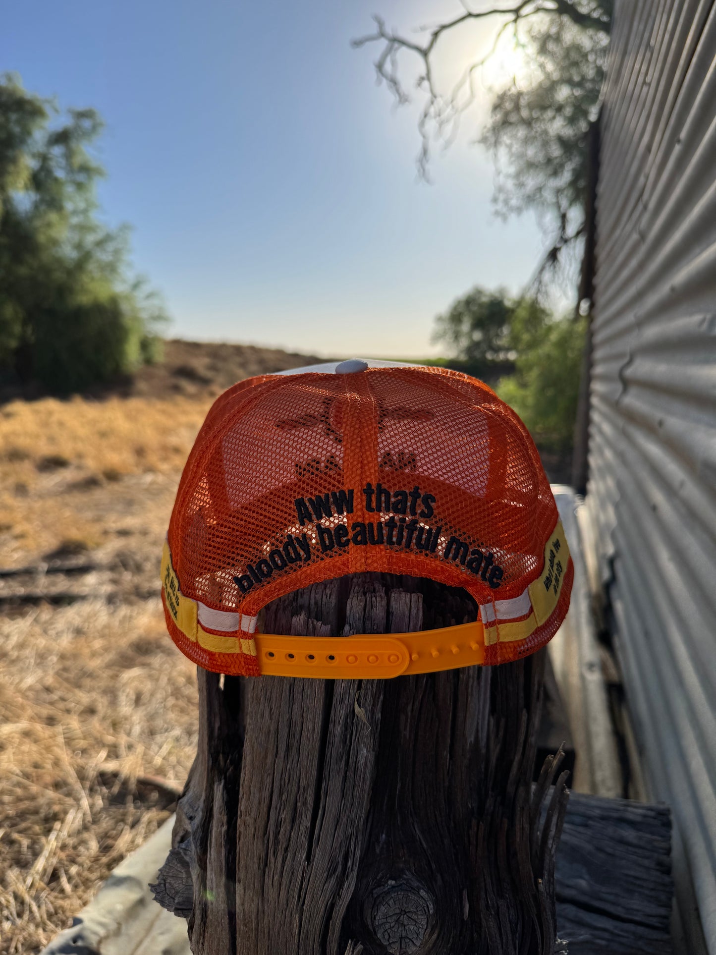 Narrain Grain Cap – Riverina Sunset