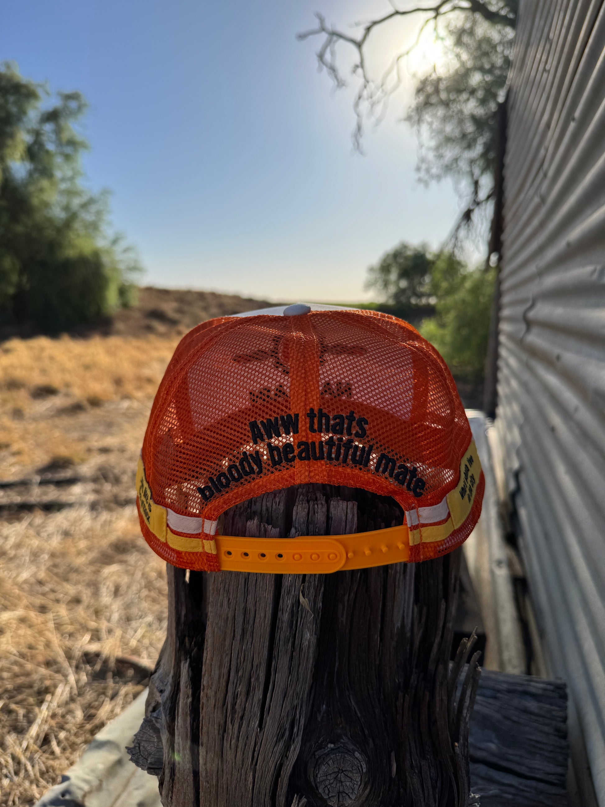 Narrain Grain Cap – Riverina Sunset