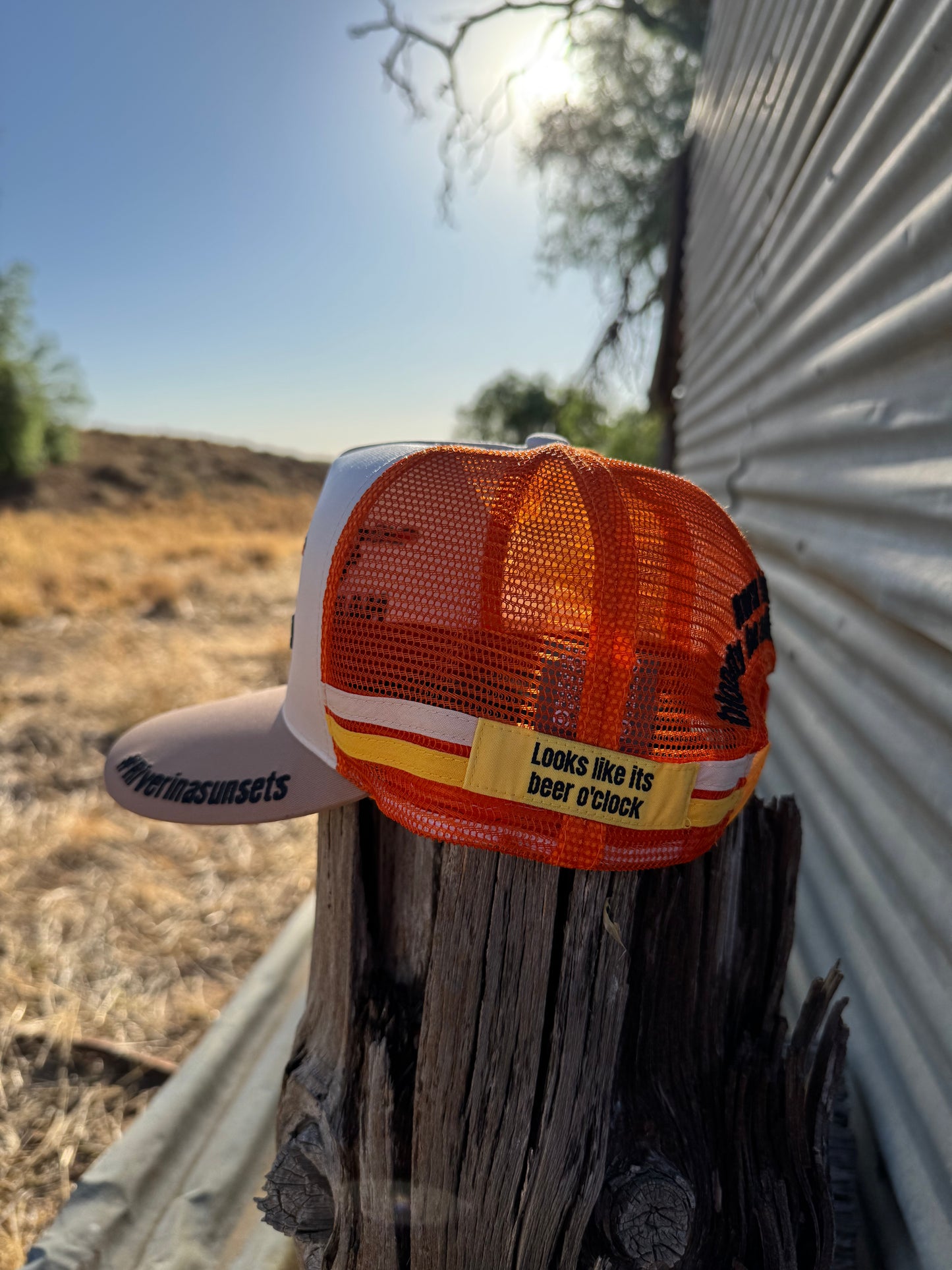 Narrain Grain Cap – Riverina Sunset