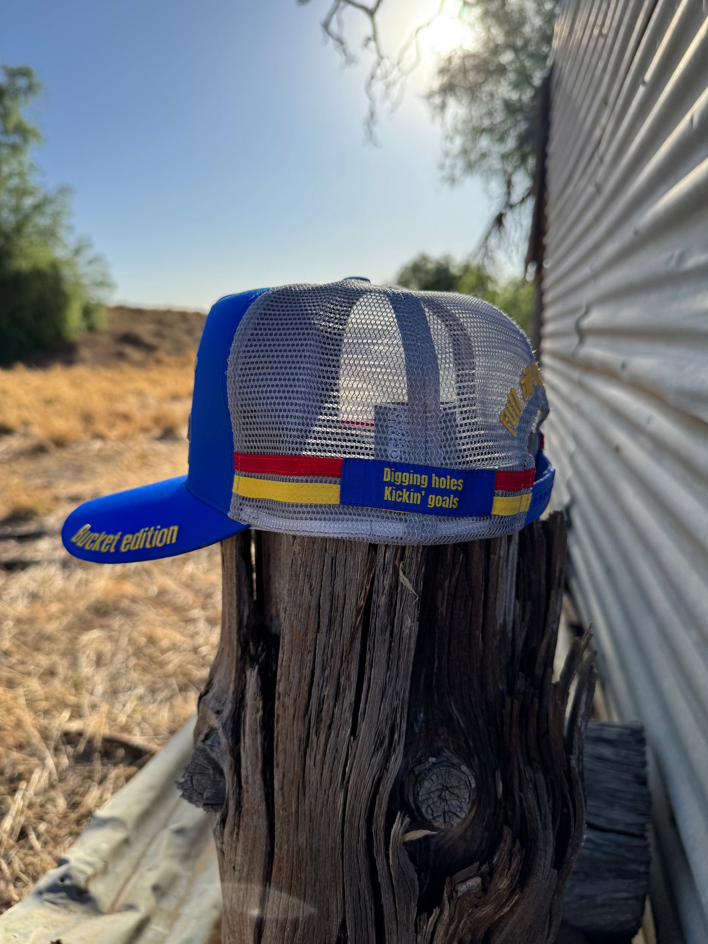 Narrain Grain Cap – Laser Bucket Edition