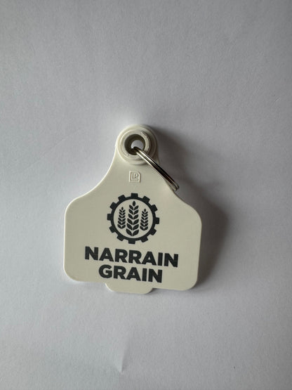 Narrain Grain Keychain – Cattle Tag